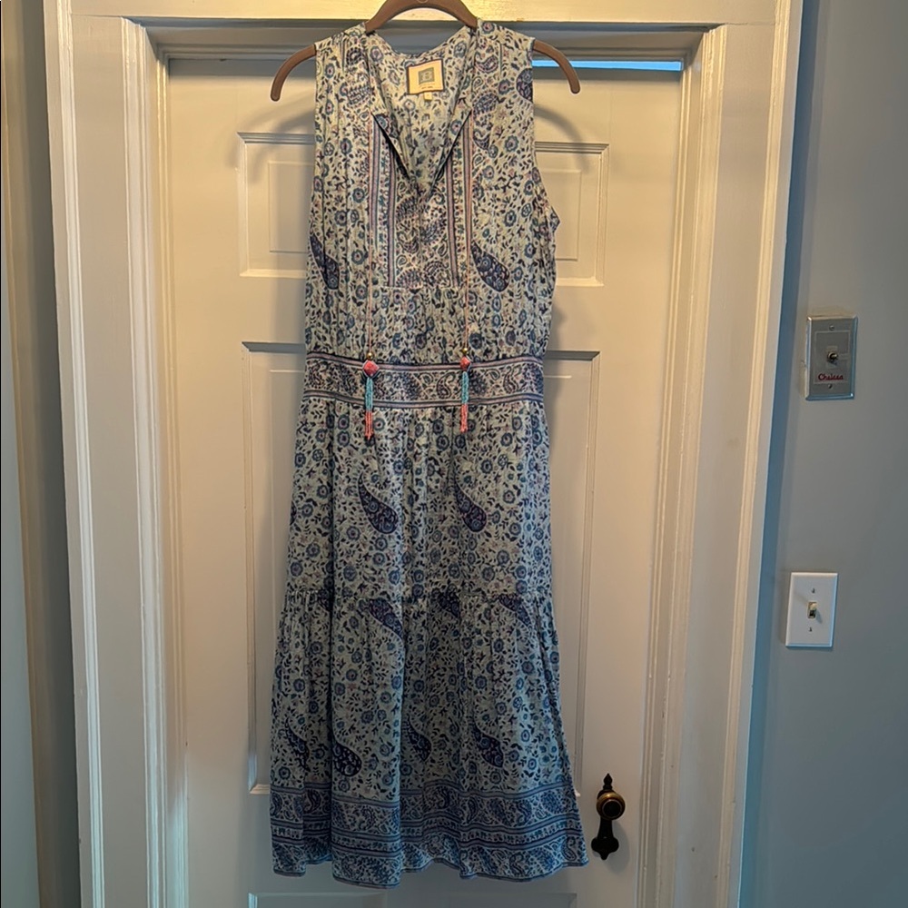 Black and White Maxi Sundress